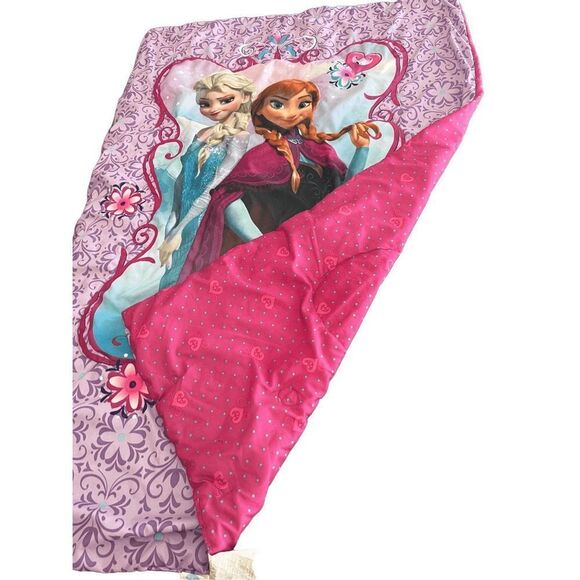Frozen Anna and Elsa Blanket 42 X 53 Inches - Picture 12 of 12